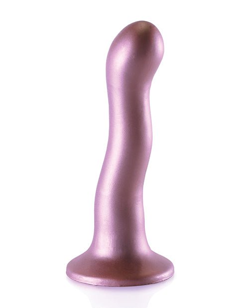 Shots Ouch 7" Curvy G - Spot Dildo - Rose Gold | Shop Lowest Prices at Funlove.com