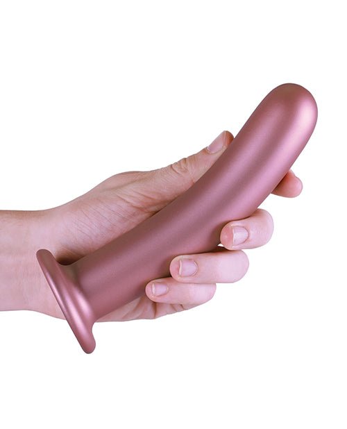 Shots Ouch 7" Smooth G - Spot Dildo - Rose Gold | Shop Lowest Prices at Funlove.com