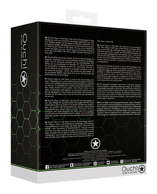 Shots Ouch Bed Bindings Restraint Kit - Glow In The Dark | Shop Lowest Prices at Funlove.com