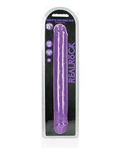 Shots Realrock 15" Double Dong Glow In The Dark | Shop Lowest Prices at Funlove.com