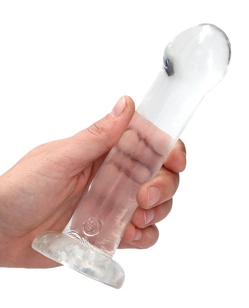 Shots Realrock Crystal Clear 7" Dildo | Shop Lowest Prices at Funlove.com