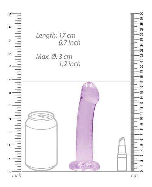 Shots Realrock Crystal Clear 7" Dildo | Shop Lowest Prices at Funlove.com