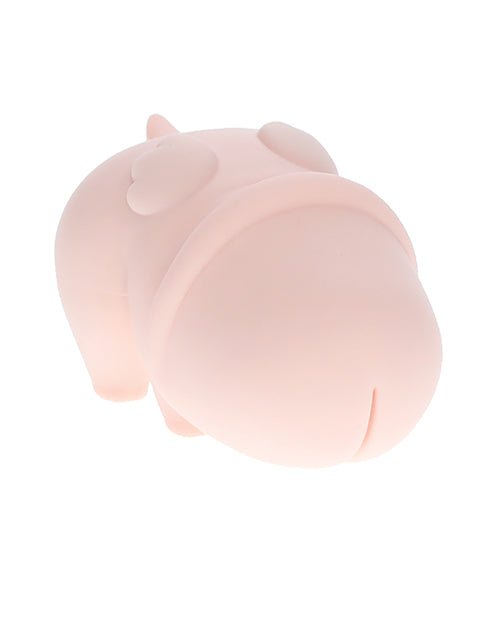 Shots The Dickheads 10 Speed Piggy Silicone Vibrator - Pink | Shop Lowest Prices at Funlove.com