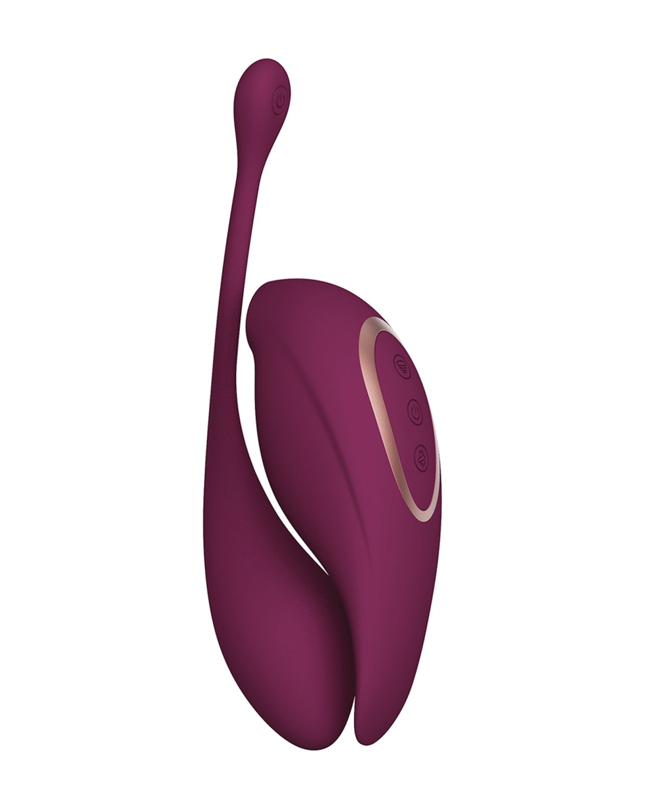 Shots Twitch 2 Vibrator w/Remote Control Vibrating Egg - Burgundy | Shop Lowest Prices at Funlove.com