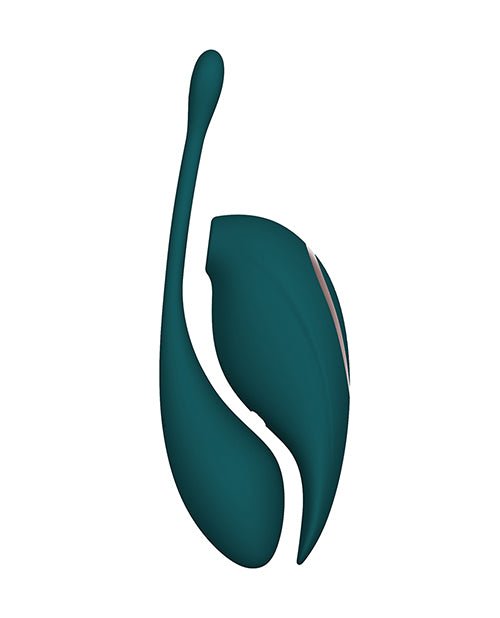 Shots Twitch 2 Vibrator w/Remote Control Vibrating Egg - Forest Green | Shop Lowest Prices at Funlove.com