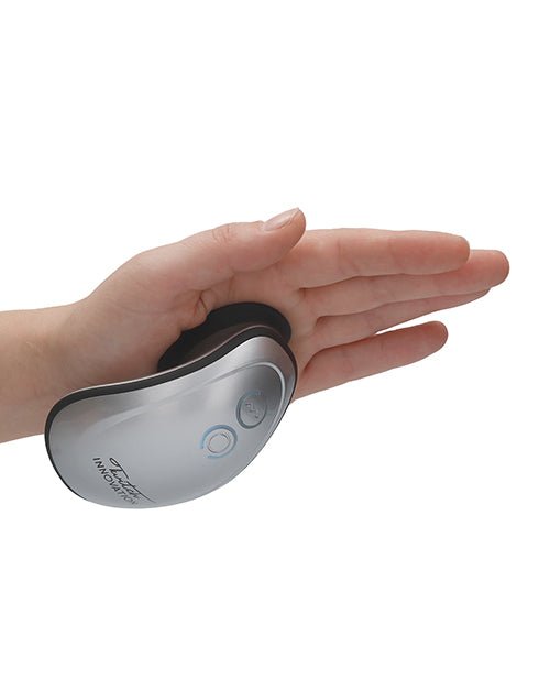 Shots Twitch Innovation Hands Free Clitoral Stimulator - Silver | Shop Lowest Prices at Funlove.com