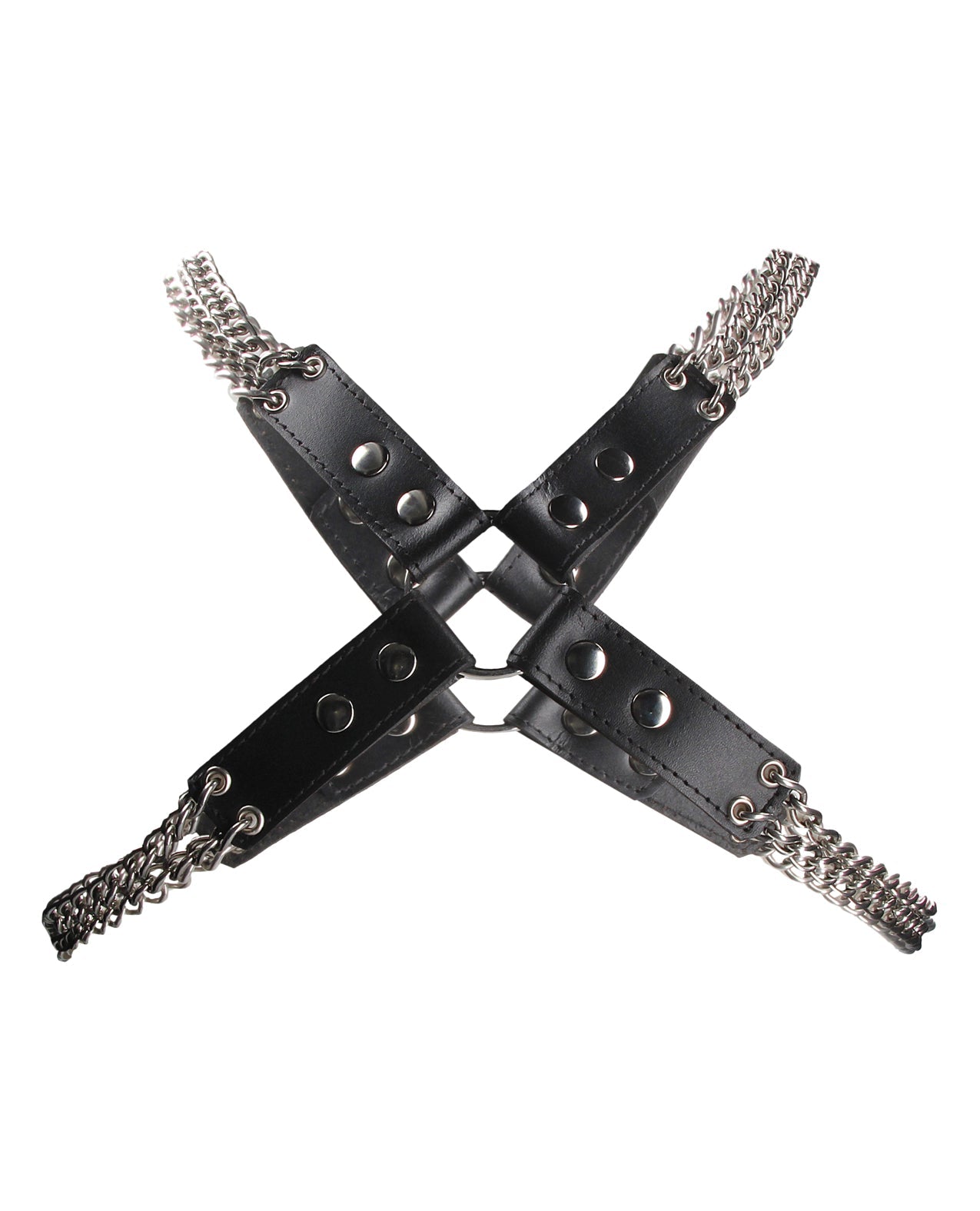 Shots Uomo Chain & Chain Harness - Black | Shop Lowest Prices at Funlove.com