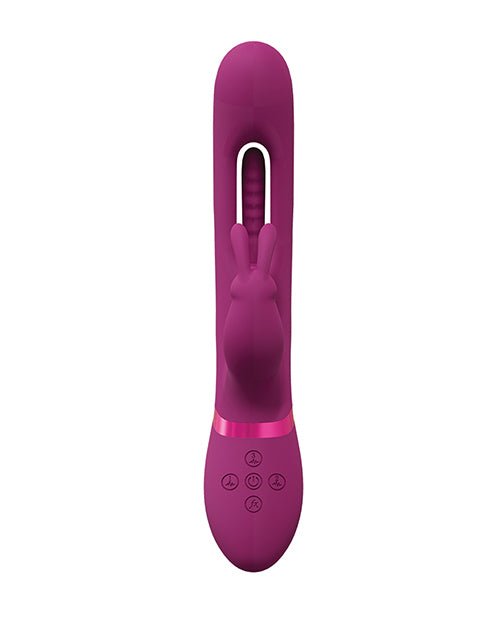 Shots Vive Mika Flapping Tongue Rabbit Vibrator - Pink | Shop Lowest Prices at Funlove.com