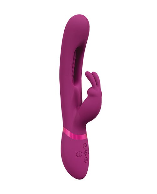 Shots Vive Mika Flapping Tongue Rabbit Vibrator - Pink | Shop Lowest Prices at Funlove.com