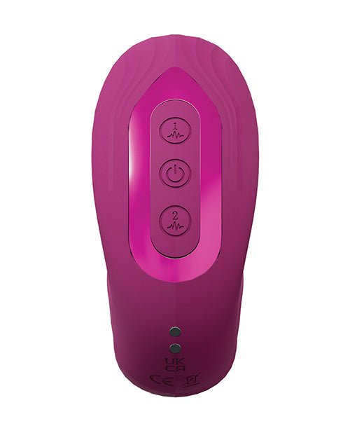 Shots Vive Yuna Dual Action Airwave Vibrator & G - Spot Stimulator - Pink | Shop Lowest Prices at Funlove.com