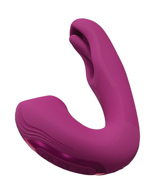Shots Vive Yuna Dual Action Airwave Vibrator & G - Spot Stimulator - Pink | Shop Lowest Prices at Funlove.com
