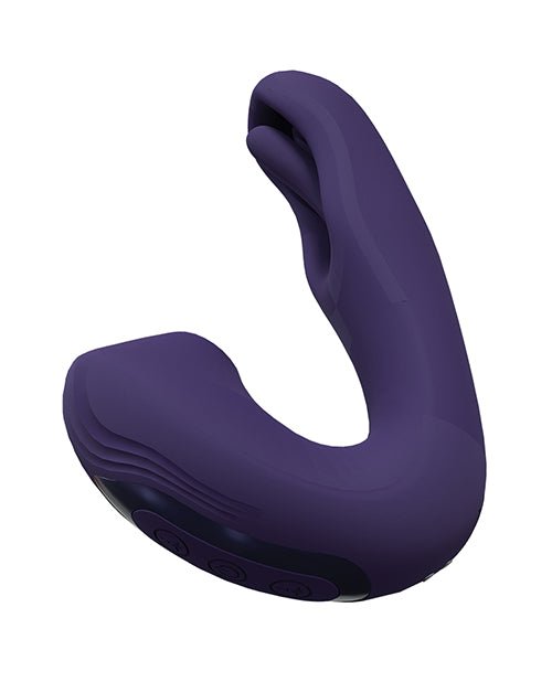 Shots Vive Yuna Dual Action Airwave Vibrator & G - Spot Stimulator - Purple | Shop Lowest Prices at Funlove.com