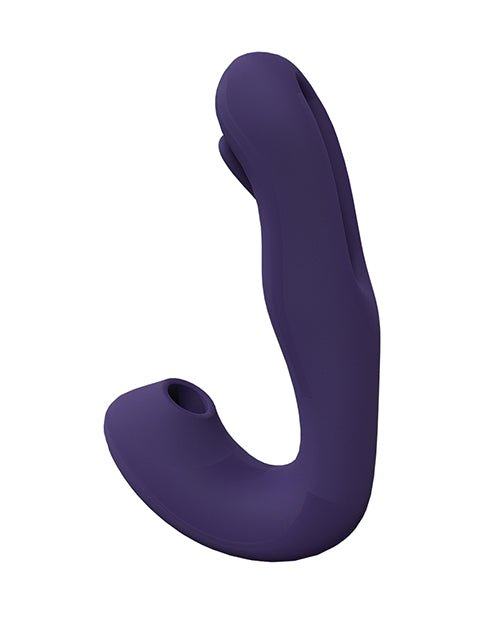 Shots Vive Yuna Dual Action Airwave Vibrator & G - Spot Stimulator - Purple | Shop Lowest Prices at Funlove.com