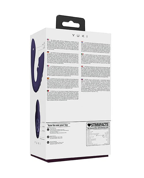 Shots Yuki Dual Action G - Spot Vibrator w/Massaging Beads - Purple | Shop Lowest Prices at Funlove.com
