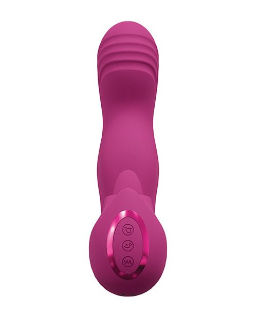 Shots Yumi Triple Action G - Spot Vibrator & Stimulator - Pink | Shop Lowest Prices at Funlove.com