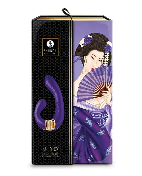 Shunga Miyo Intimate Massager - Purple | Shop Lowest Prices at Funlove.com