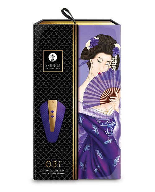 Shunga Obi Intimate Massager - Purple | Shop Lowest Prices at Funlove.com