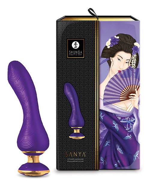 Shunga Sanya Intimate Massager - Purple | Shop Lowest Prices at Funlove.com