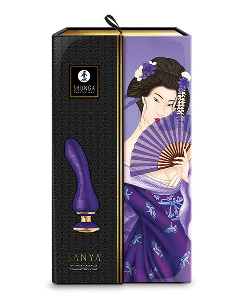Shunga Sanya Intimate Massager - Purple | Shop Lowest Prices at Funlove.com