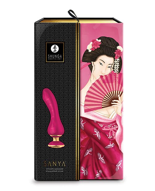 Shunga Sanya Intimate Massager - Raspberry | Shop Lowest Prices at Funlove.com