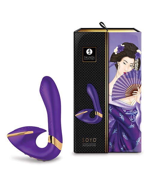 Shunga Soyo Intimate Massager - Purple | Shop Lowest Prices at Funlove.com