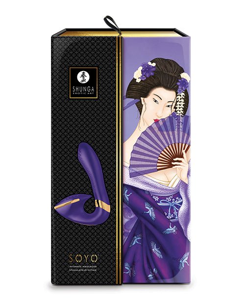 Shunga Soyo Intimate Massager - Purple | Shop Lowest Prices at Funlove.com