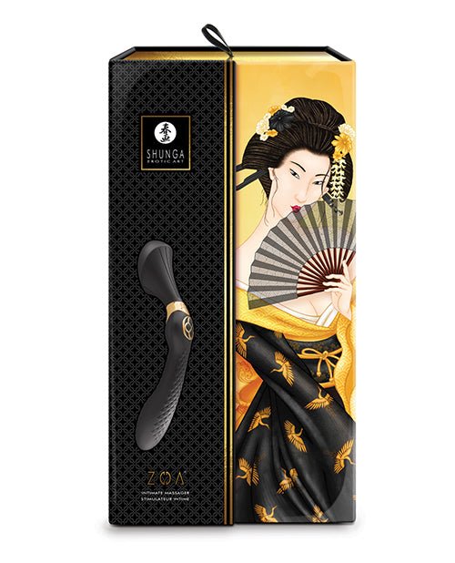 Shunga Zoa Intimate Massager - Black | Shop Lowest Prices at Funlove.com