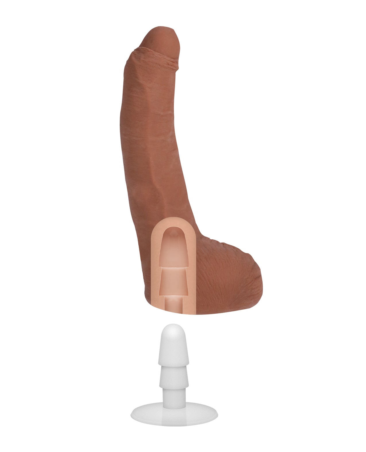 Signature Cocks 7.5" ULTRASKYN Cock w/Removable Vac - U - Lock Suction Cup - Leo Vice | Shop Lowest Prices at Funlove.com