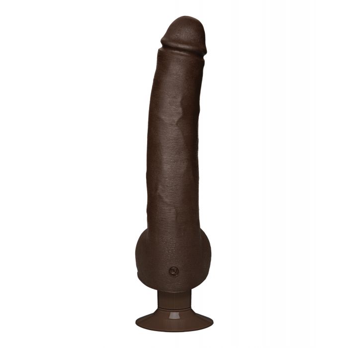 Signature Cocks ULTRASKYN 12" Cock Vibrating With Vac - U - Lock Suction Cup | Shop Lowest Prices at Funlove.com