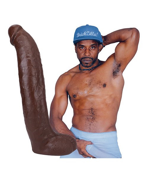 Signature Cocks ULTRASKYN 13" Cock w/Removable Vac - U - Lock Suction Cup - Brickzilla | Shop Lowest Prices at Funlove.com