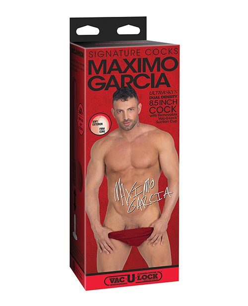 Signature Cocks ULTRASKYN 8.5" Cock w/Removable Vac - U - Lock Suction Cup - Maximo Garcia | Shop Lowest Prices at Funlove.com