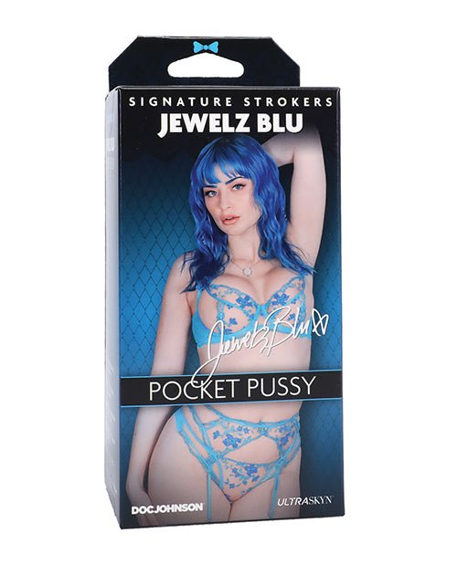 Signature Strokers ULTRASKYN Pocket Pussy - Jewelz Blu, Vanilla | Shop Lowest Prices at Funlove.com