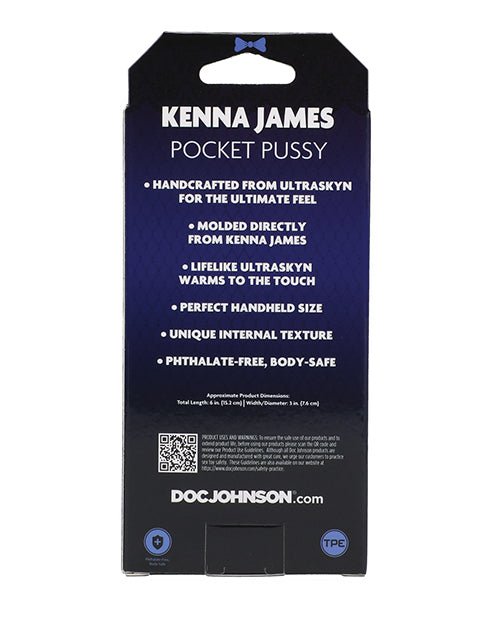 Signature Strokers ULTRASKYN Pocket Pussy - Kenna James, Vanilla | Shop Lowest Prices at Funlove.com