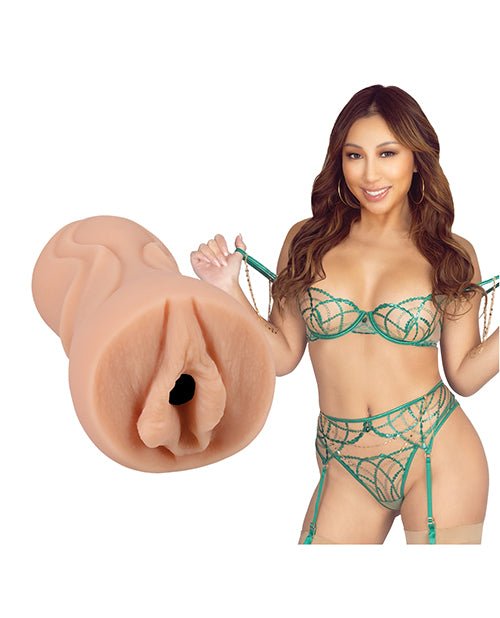 Signature Strokers ULTRASKYN Pocket Pussy - Nicole Doshi, Vanilla | Shop Lowest Prices at Funlove.com