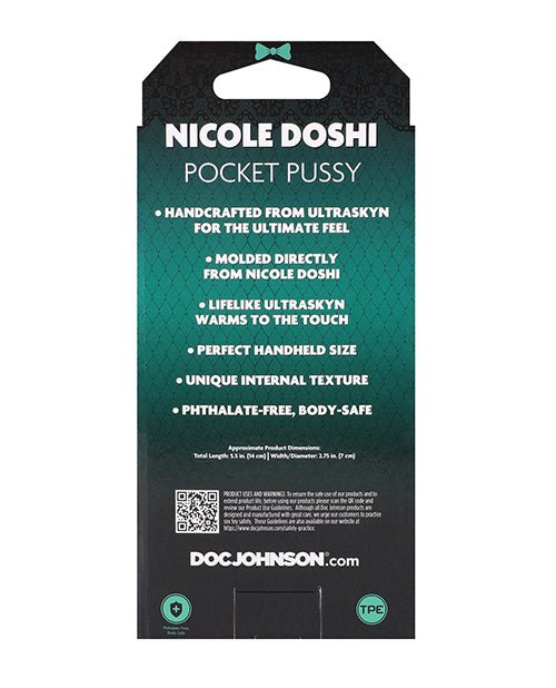 Signature Strokers ULTRASKYN Pocket Pussy - Nicole Doshi, Vanilla | Shop Lowest Prices at Funlove.com