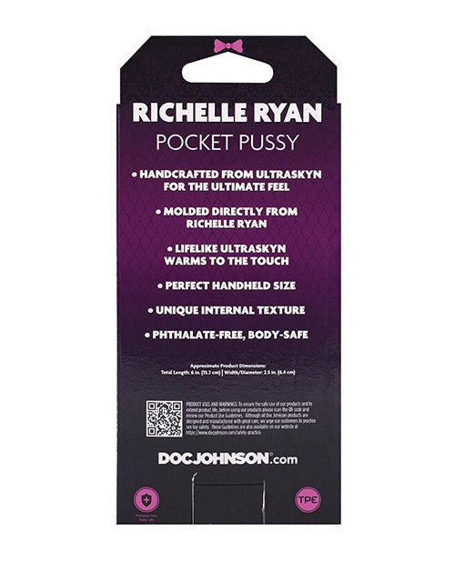 Signature Strokers ULTRASKYN Pocket Pussy - Richelle Ryan, Vanilla | Shop Lowest Prices at Funlove.com