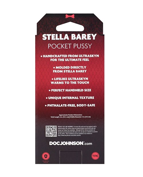Signature Strokers ULTRASKYN Pocket Pussy - Stella Barey, Vanilla | Shop Lowest Prices at Funlove.com