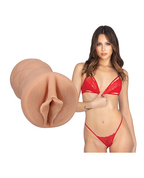 Signature Strokers ULTRASKYN Pocket Pussy - Stella Barey, Vanilla | Shop Lowest Prices at Funlove.com