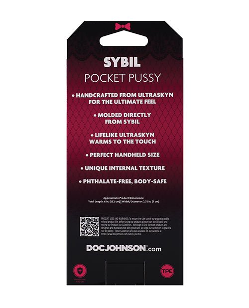 Signature Strokers ULTRASKYN Pocket Pussy - Sybil, Vanilla | Shop Lowest Prices at Funlove.com