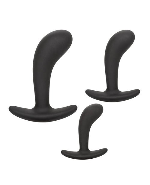 Silicone Anal Training Prostate Kit - Black | Shop Lowest Prices at Funlove.com