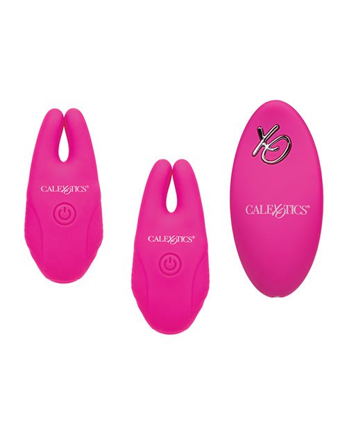 Silicone Nipple Clamps W/remote | Shop Lowest Prices at Funlove.com