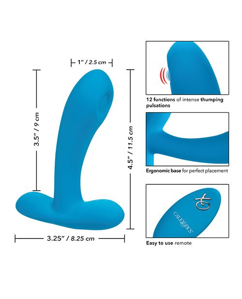 Silicone Pulsing Pleaser with Remote | Shop Lowest Prices at Funlove.com
