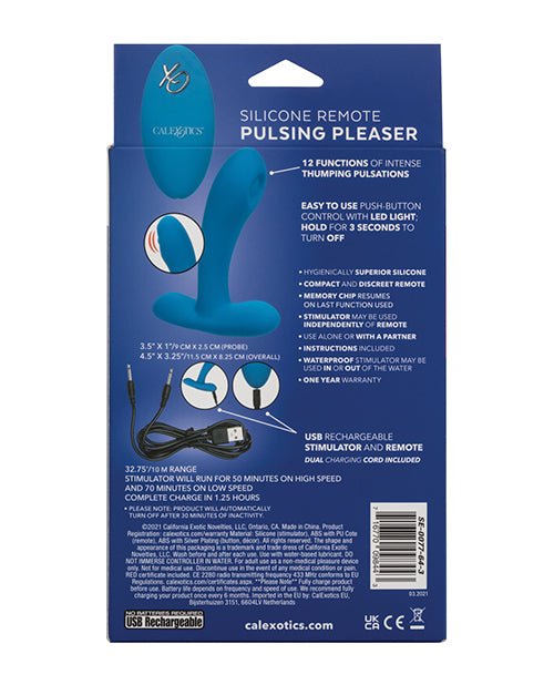 Silicone Pulsing Pleaser with Remote | Shop Lowest Prices at Funlove.com
