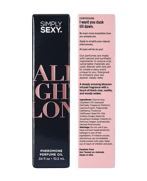 Simply Sexy Pheromone Perfume Oil Roll On - .34 oz All Night Long | Shop Lowest Prices at Funlove.com