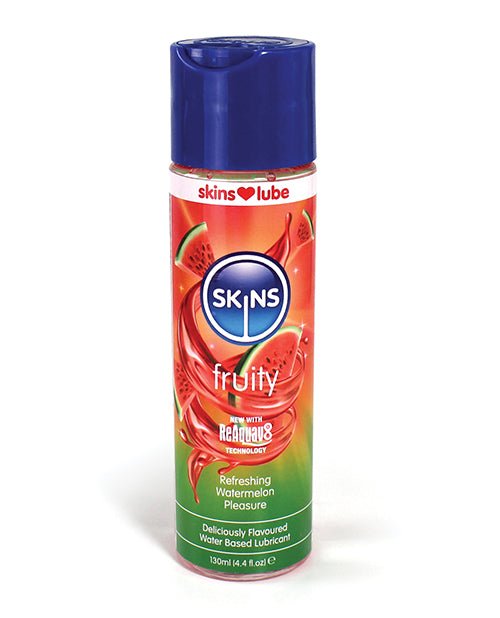 Skins Water Based Lubricant - 4.4 oz Watermelon | Shop Lowest Prices at Funlove.com