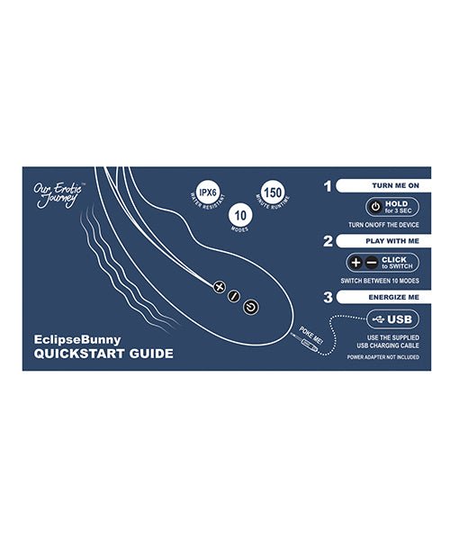 Space Eclipse Bunny Clitoris Vibe - Black | Shop Lowest Prices at Funlove.com