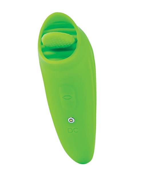 Space Starburst Clitoral Licking Vibe - Neon Green | Shop Lowest Prices at Funlove.com