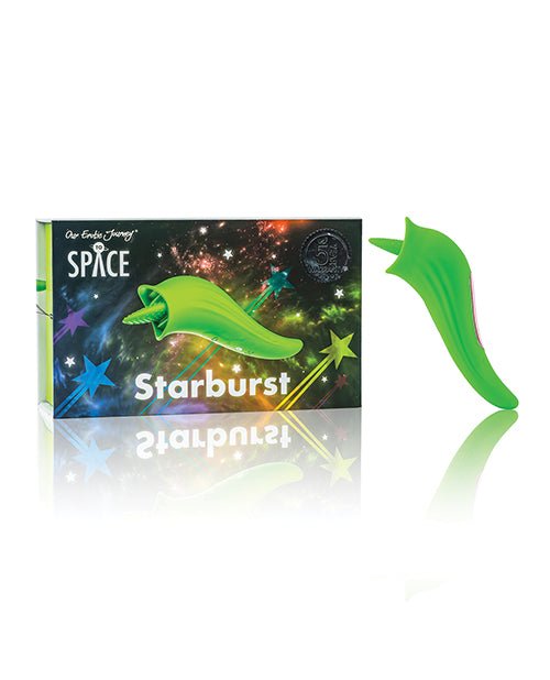 Space Starburst Clitoral Licking Vibe - Neon Green | Shop Lowest Prices at Funlove.com