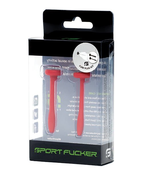 Sport Fucker Cum Plug Kit - Red | Shop Lowest Prices at Funlove.com