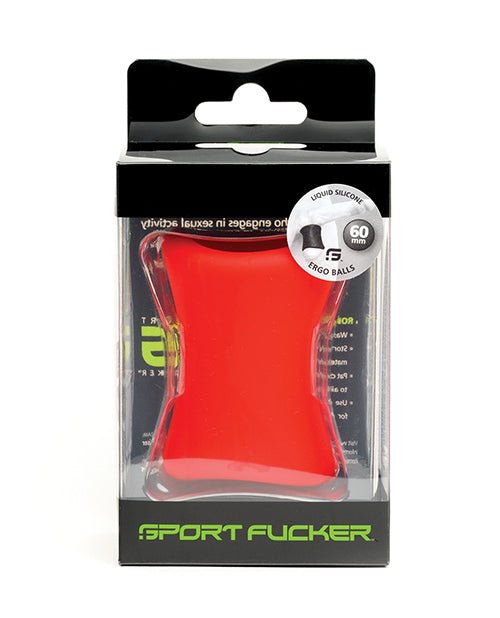 Sport Fucker Ergo Balls - 60mm Red | Shop Lowest Prices at Funlove.com